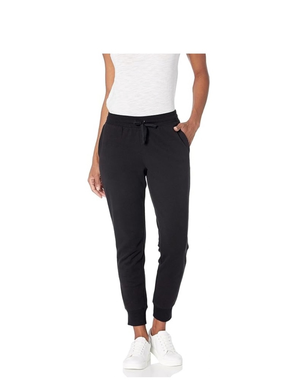 Women’s XL Classic Fleece Jogger Sweatpants Cotton Blend Washed Never Worn